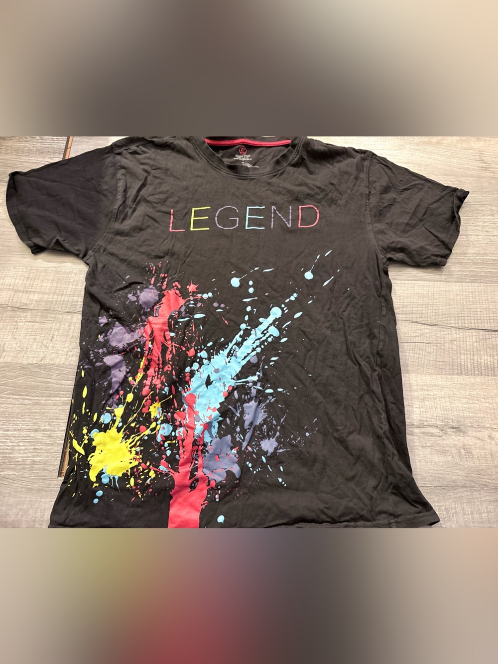 Sacred Crown Legend paint splatter T-Shirt Men's 4x
